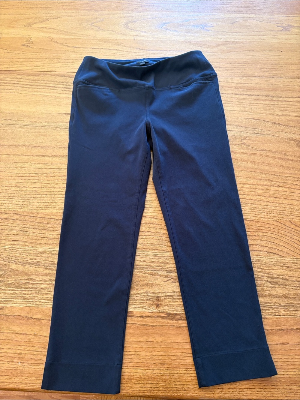 J. Jill Navy Wearever Collection Smooth-fit knit jeans